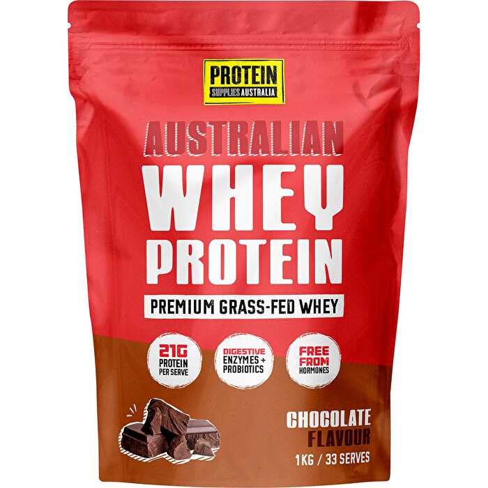 Protein Supplies Australia Australian Whey Protein Chocolate 1kg
