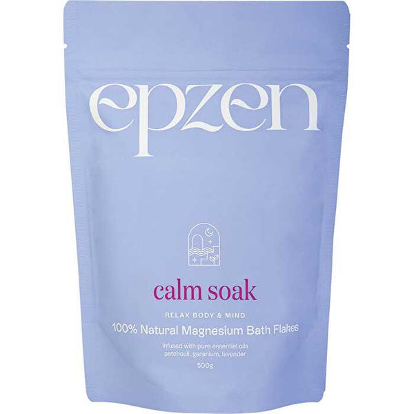 Epzen Magnesium Bath Flakes Calm Soak 500g