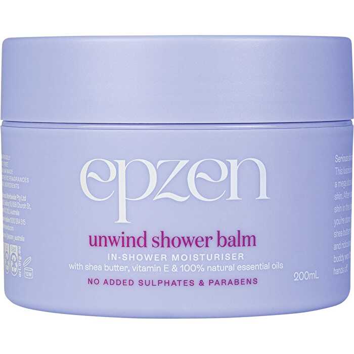 Epzen Unwind Shower Balm In-Shower Moisturiser 200ml