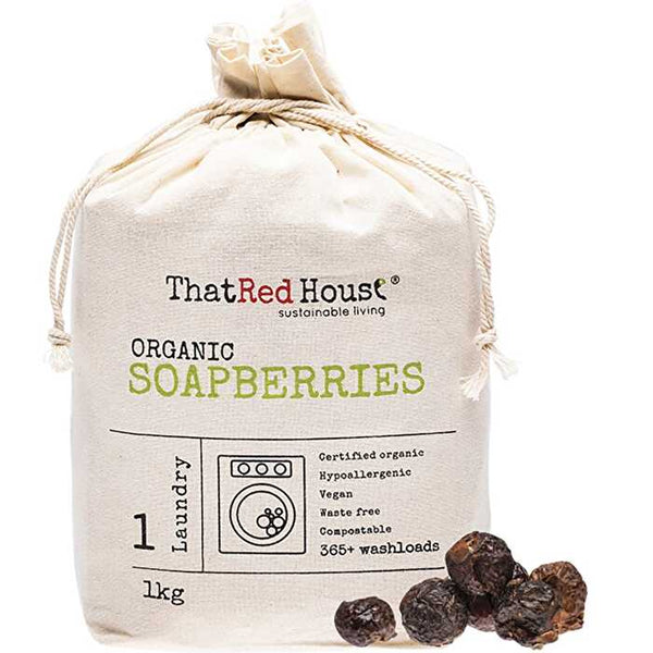 That Red House Organic Soapberries 365+ Washloads 1kg