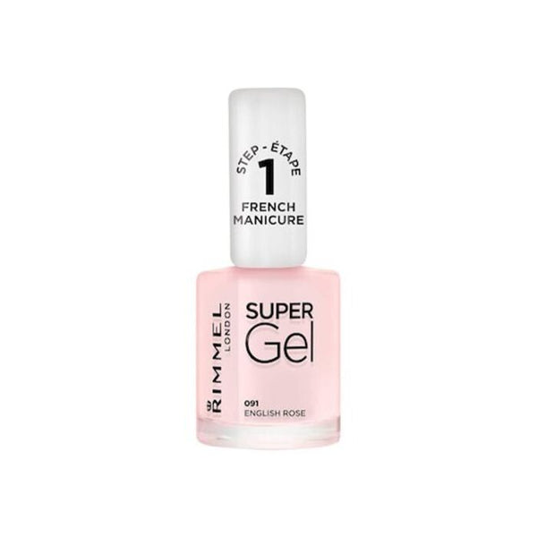 Rimmel London Kind & Free # 091 English Rose Woman Super Gel Nail Polish 12ml