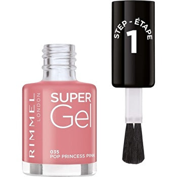 Rimmel London Super Gel Nail Polish # 315 Pop Princess Pink Woman 12ml