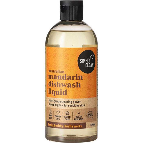 Simply Clean Dishwash Liquid Mandarin 500ml