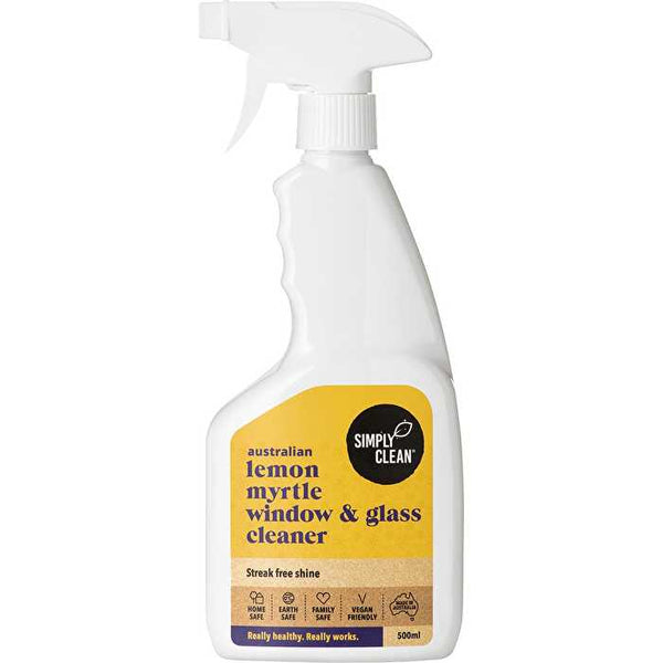 Simply Clean Window & Glass Cleaner Lemon Myrtle 500ml