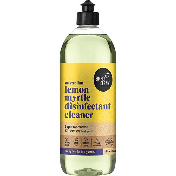 Simply Clean Disinfectant Cleaner Lemon Myrtle 1000ml