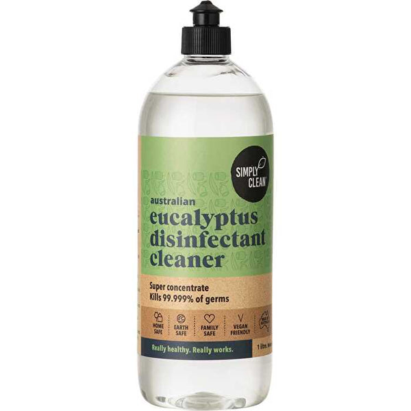 Simply Clean Disinfectant Cleaner Eucalyptus 1000ml