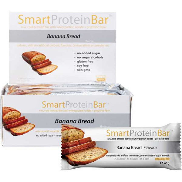 Smart Protein Bar Banana Bread Protein Bar 12x60g