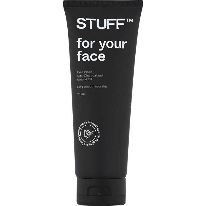 Stuff Face Wash Aloe, Charcoal and Almond Oil 125ml