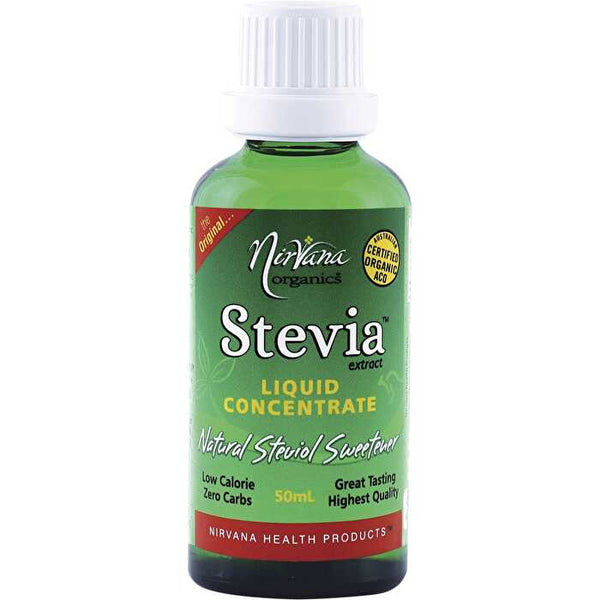Nirvana Organics Stevia Liquid 50ml
