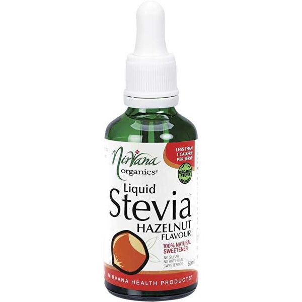 Nirvana Organics Liquid Stevia Hazelnut 50ml