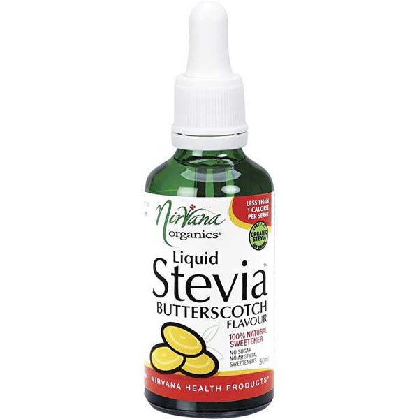 Nirvana Organics Liquid Stevia Butterscotch 50ml
