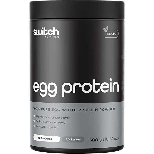 Switch Nutrition Egg White Protein Powder Unflavoured 300g
