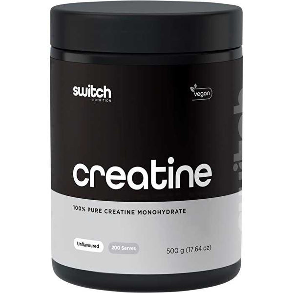 Switch Nutrition Creatine 100% Pure Monohydrate Unflavoured 500g
