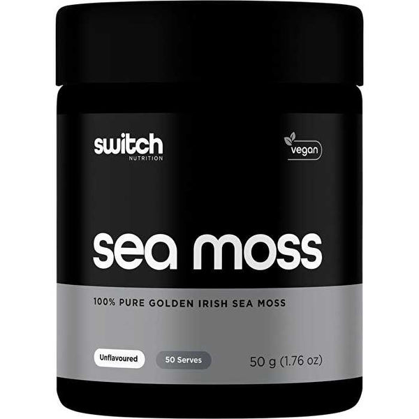 Switch Nutrition Sea Moss 100% Pure Golden Irish Sea Moss 50g
