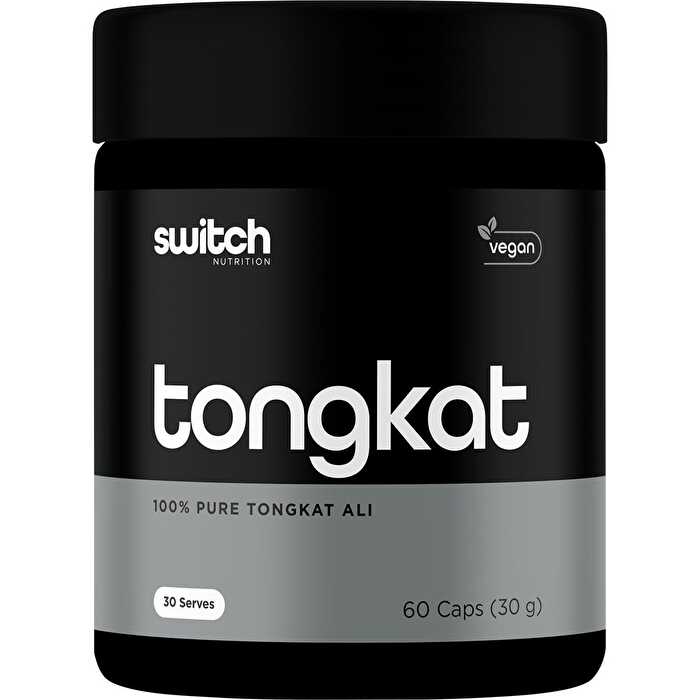 Switch Nutrition Tongkat Ali 100% Pure Tongkat Ali 60 Caps