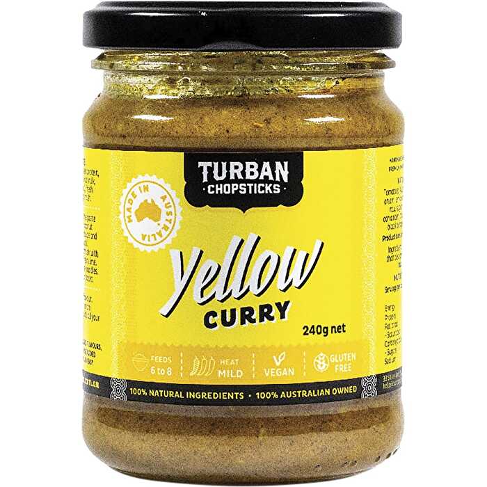 Turban Chopsticks Curry Paste Yellow Curry 240g