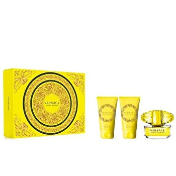 Versace Yellow Diamond 3pc Set - Eau De Toilette & Body Lotion & Shower Gel 50ml