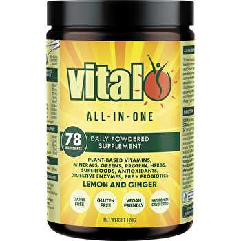 Martin & Pleasance Vital All-In-One Daily Supplement Lemon & Ginger 120g