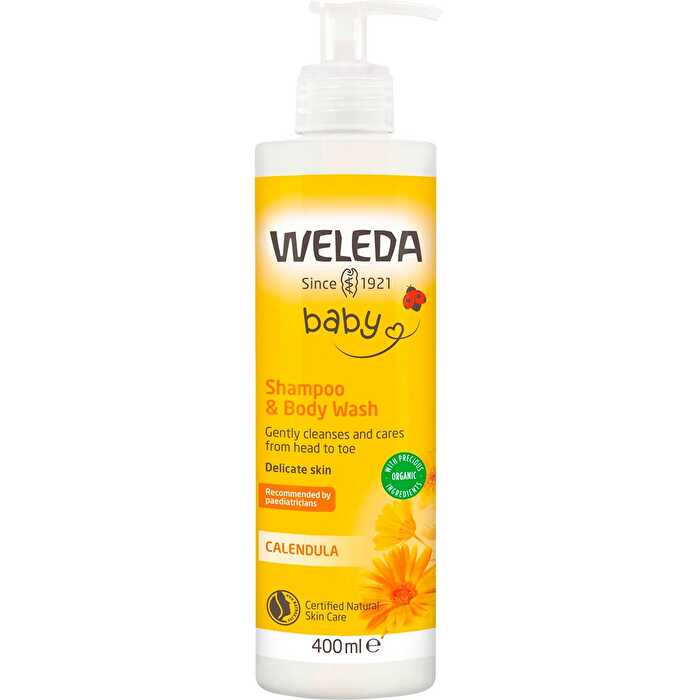 Weleda Calendula Shampoo & Body Wash Baby 400ml