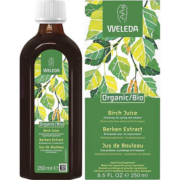 Weleda Organic Bio Birch Juice Liquid Food Supplement 250ml