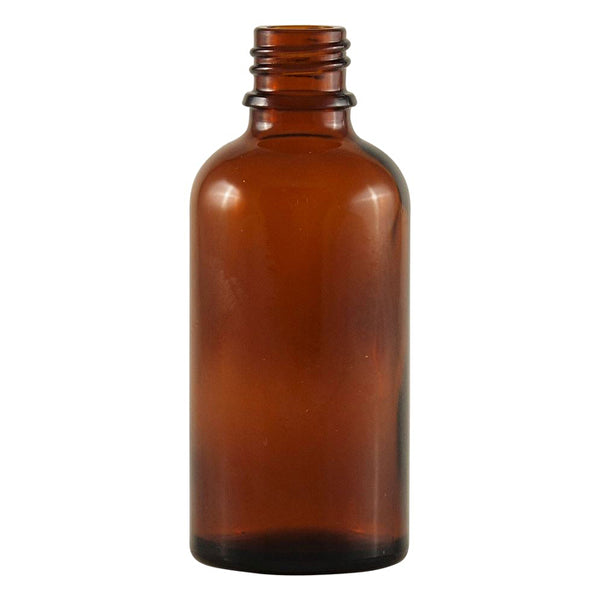 Dispensary & Clinic Items Bottle Glass Amber (18mm neck diameter) (single) 50ml