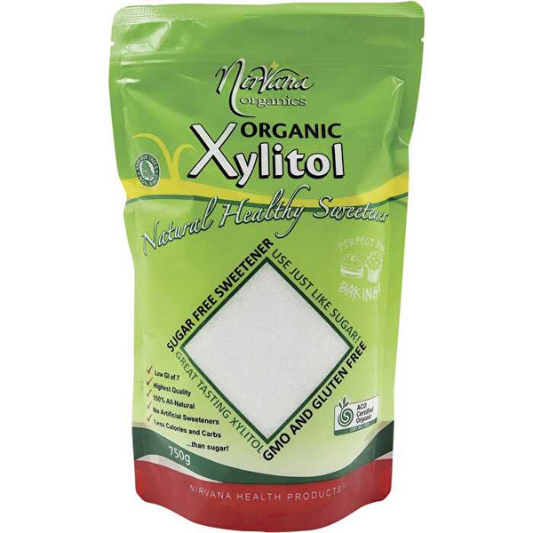 Nirvana Organics Xylitol Certified Organic 750g