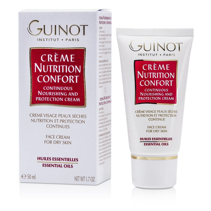Guinot Continuous Nourishing & Protection Cream (For Dry Skin) 
