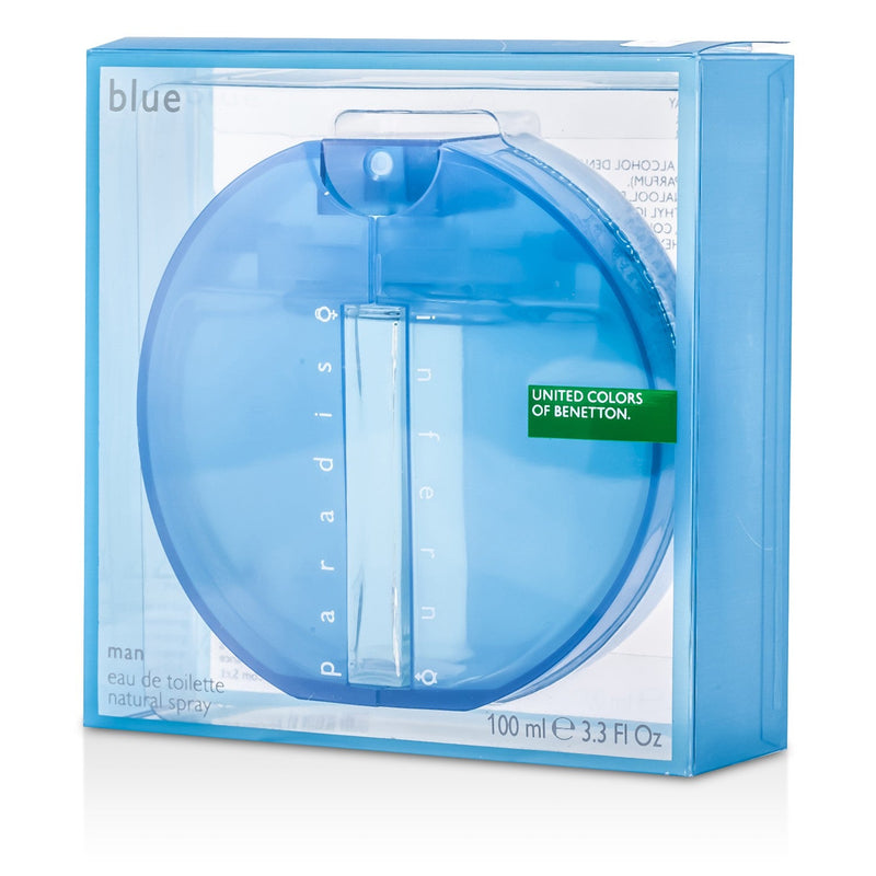 Benetton Inferno Paradiso Eau De Toilette Spray (Blue Version) 