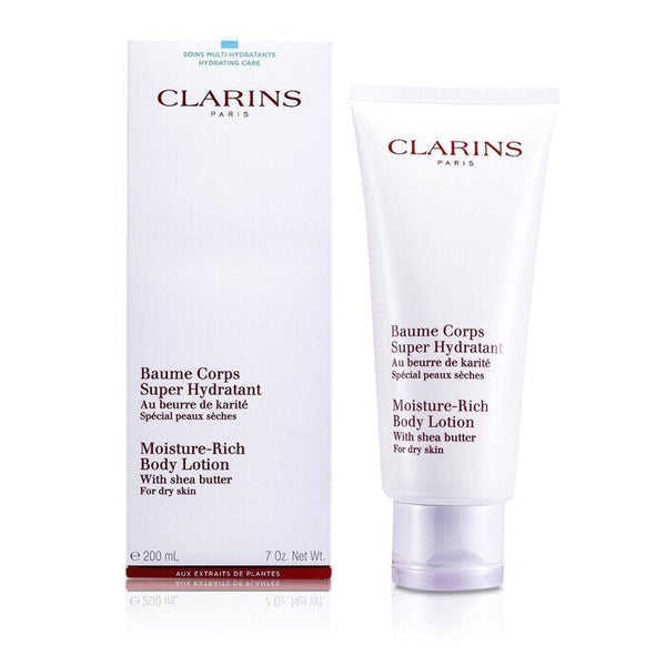 Clarins Moisture Rich Body Lotion with Shea Butter - For Dry Skin 200ml/7oz