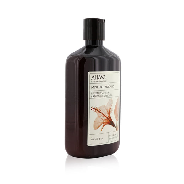 Ahava Mineral Botanic Velvet Cream Wash - Hibiscus & Fig (Very Dry Skin)  500ml/17oz