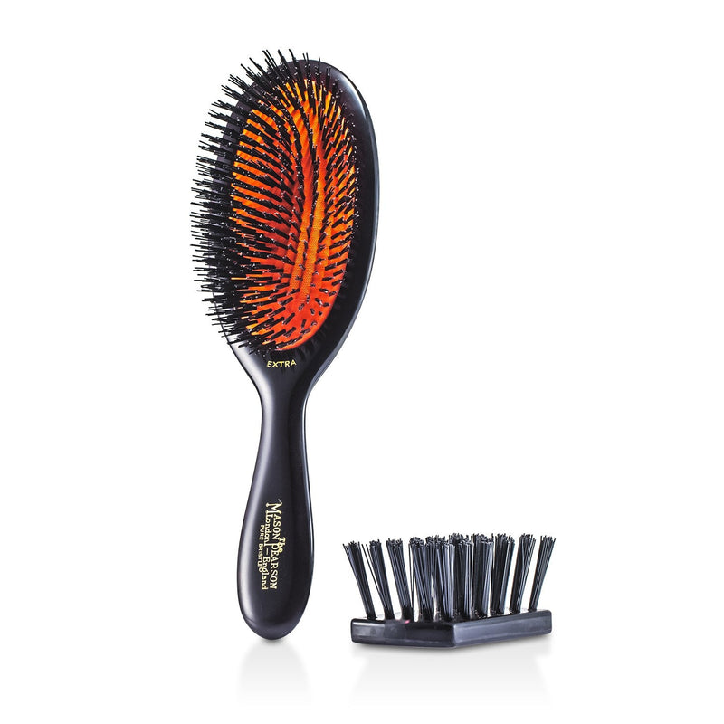 Mason Pearson Boar Bristle - Small Extra Pure Bistle Hair Bush (Dark Ruby) 