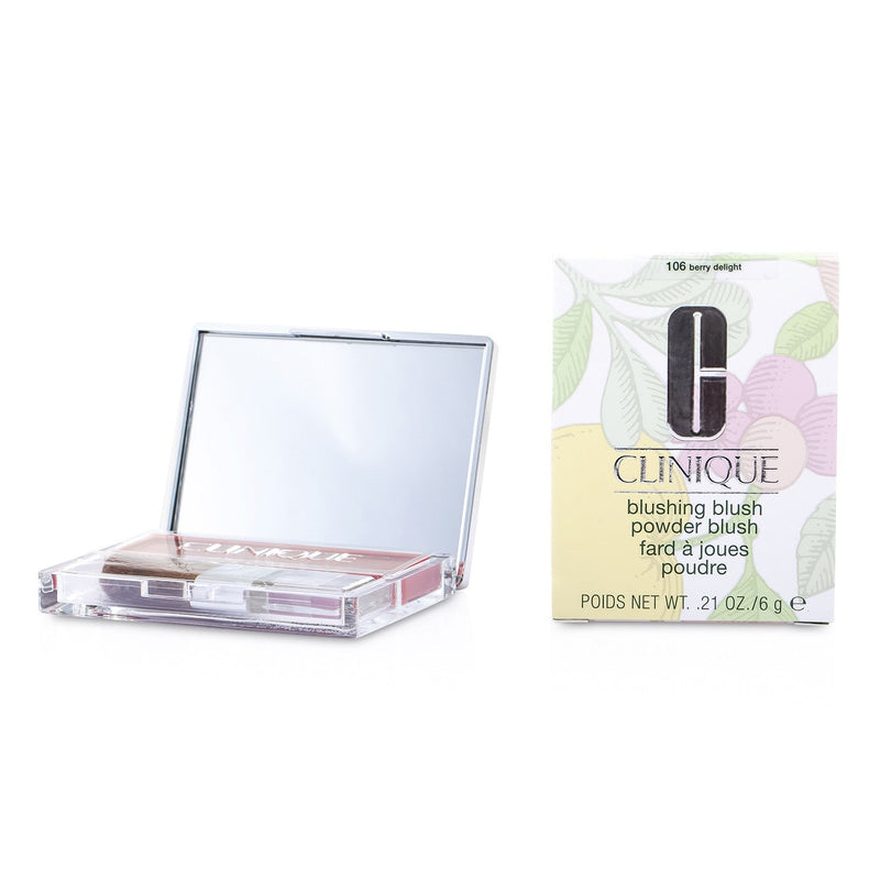 Clinique Blushing Blush Powder Blush - # 107 Sunset Glow  6g/0.21oz