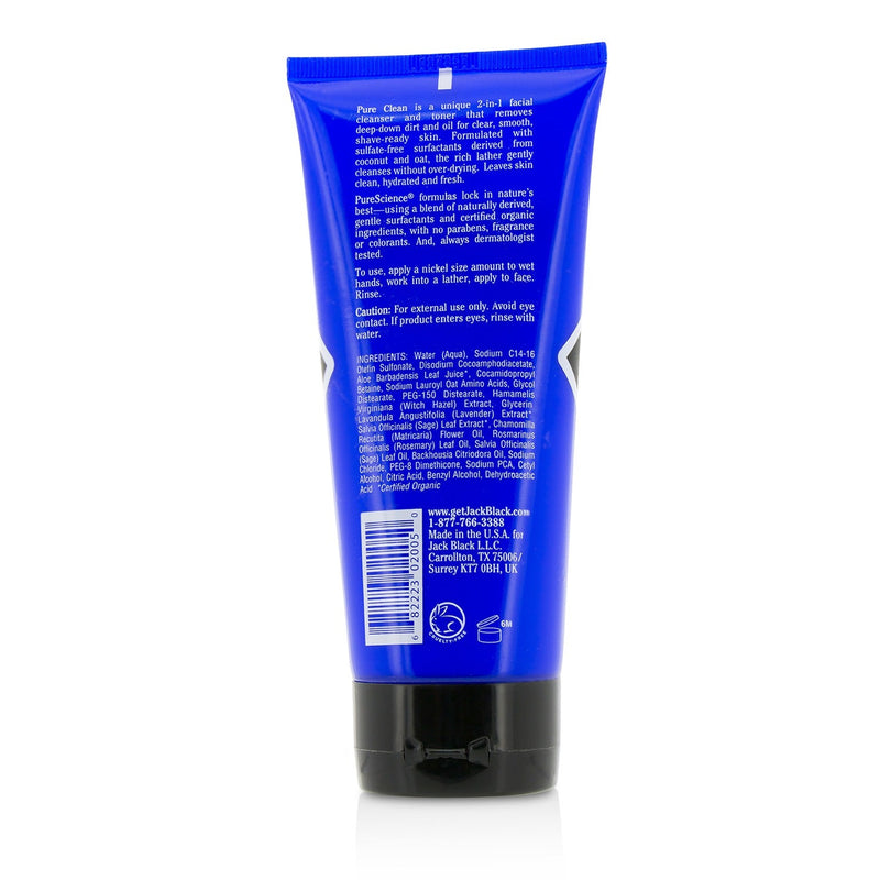 Jack Black Pure Clean Daily Facial Cleanser 