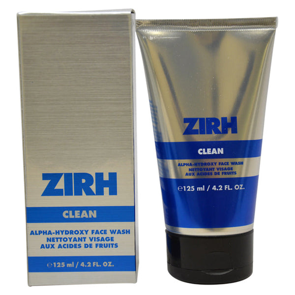 Zirh Clean (Alpha-Hydroxy Face Wash) by Zirh for Men - 4.2 oz Cleanser