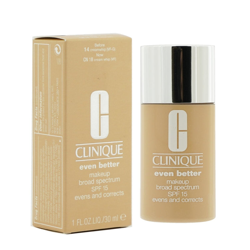 Clinique Even Better Makeup SPF15 (Dry Combination to Combination Oily) - No. 14 Creamwhip 