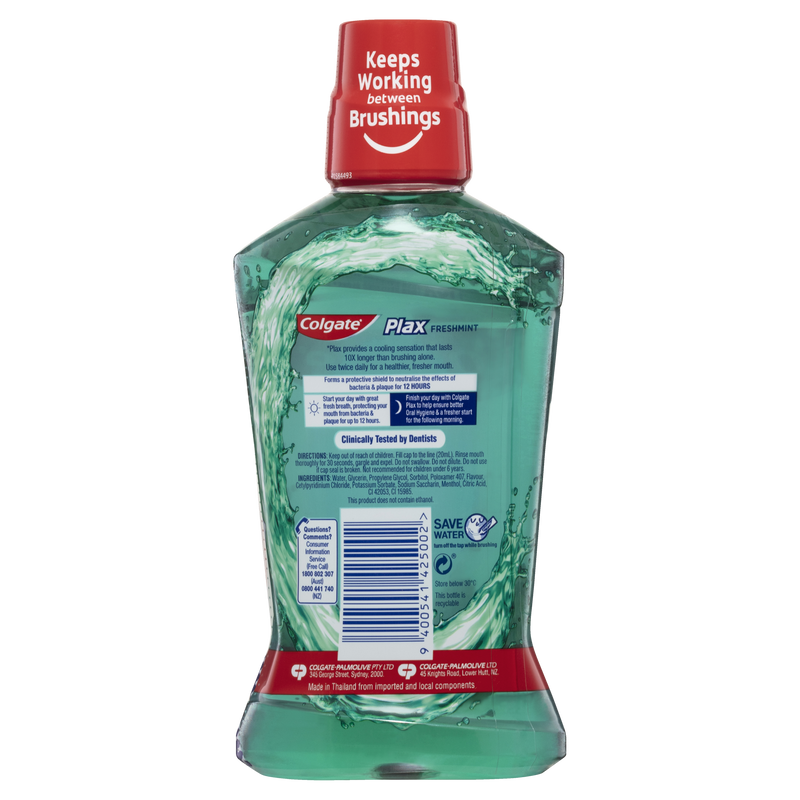 Colgate Mouthwash Plax Freshmint 500ml