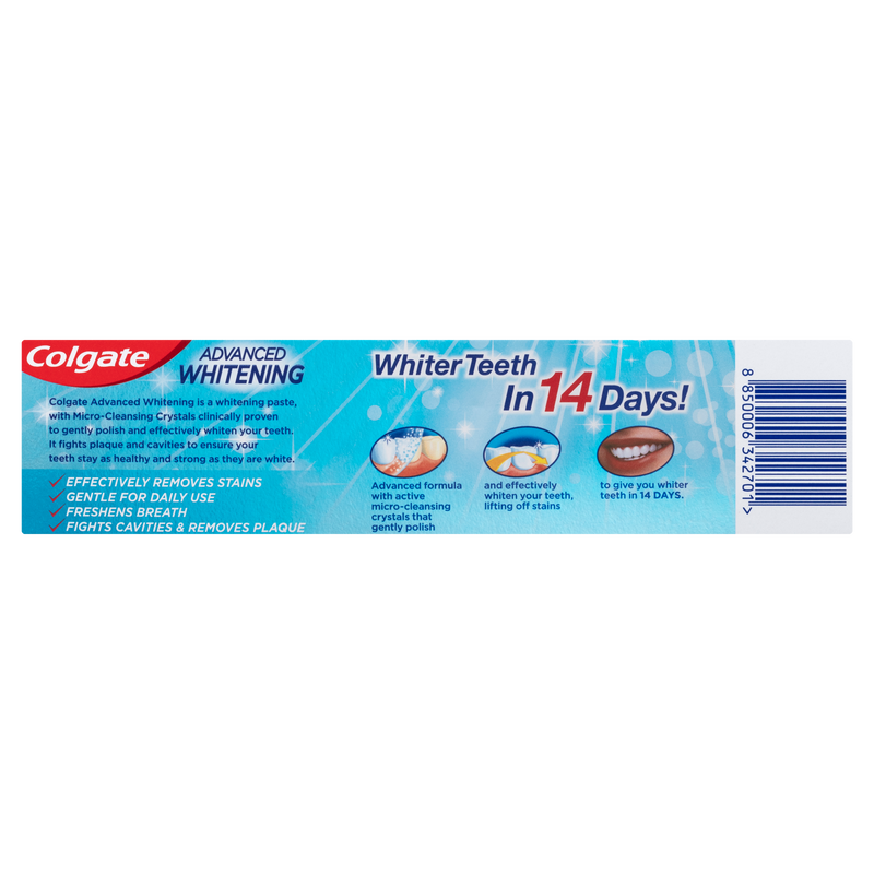 Colgate Toothpaste Advanced White 190g