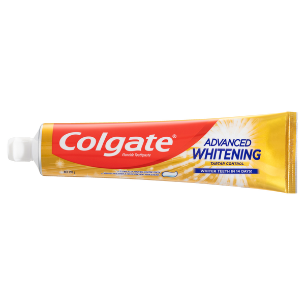 Colgate Toothpaste Advanced White Plus Tartar Control 190g