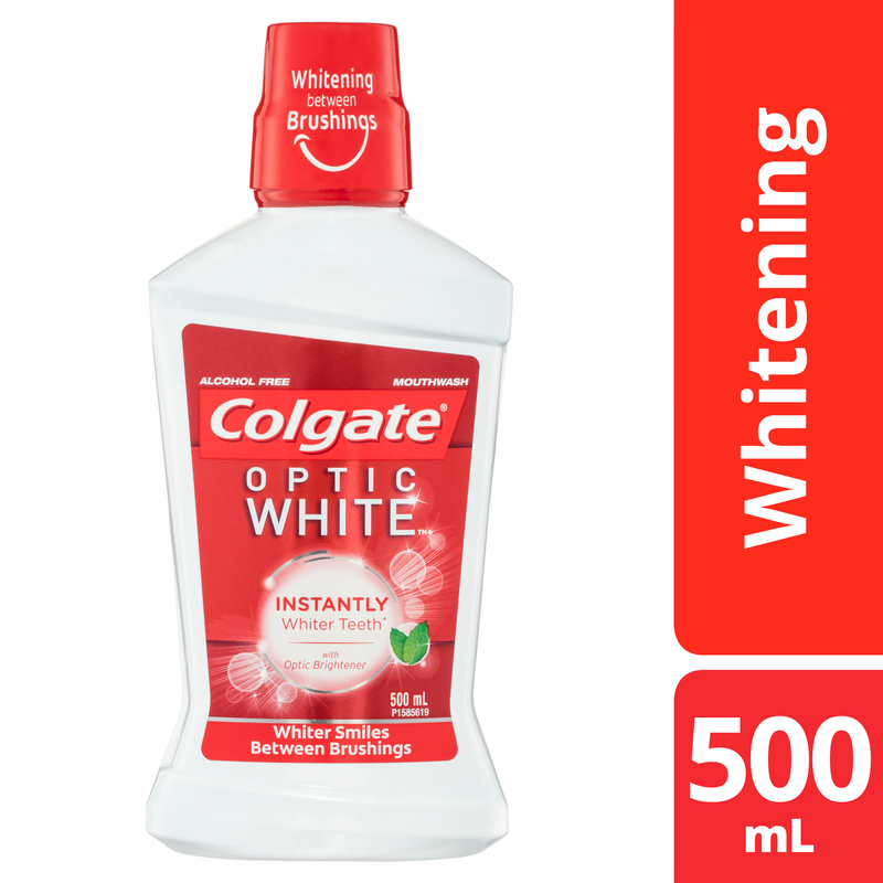 Colgate Mouthwash Optic White 500ml