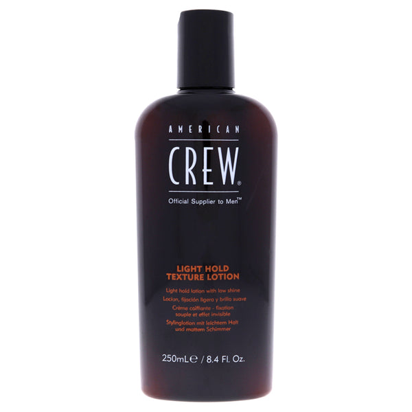 American Crew Light Hold Texture Lotion by American Crew for Men - 8.45 oz Lotion