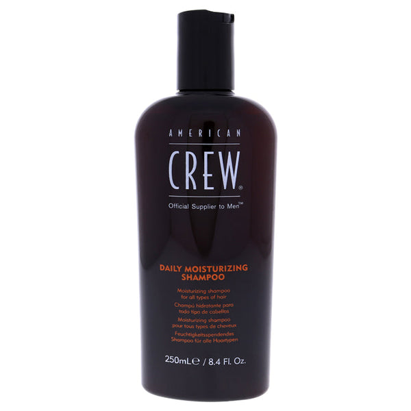 American Crew Daily Moisturizing Shampoo by American Crew for Men - 8.4 oz Shampoo