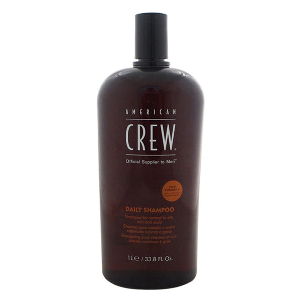American Crew Daily Cleansing Shampoo by American Crew for Men - 33.8 oz Shampoo
