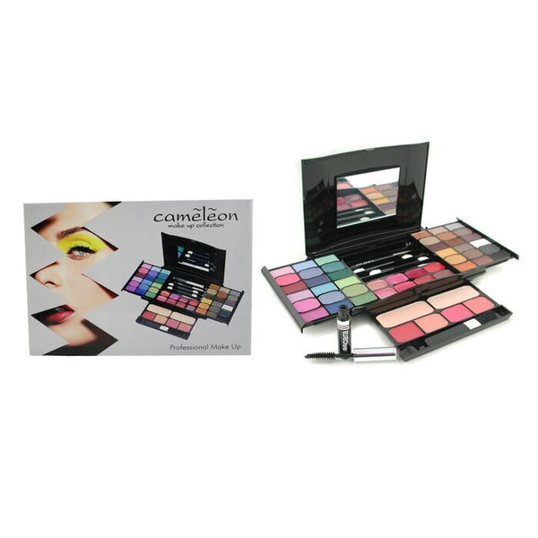 Cameleon MakeUp Kit G2327 (2x Powder, 36x Eyeshadows, 4x Blusher, 1xMascara, 1xEye Pencil, 8x Lip Gloss, 4x Applicators)
