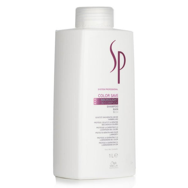 Wella SP Color Save Shampoo (For Coloured Hair) 1000ml/33.8oz