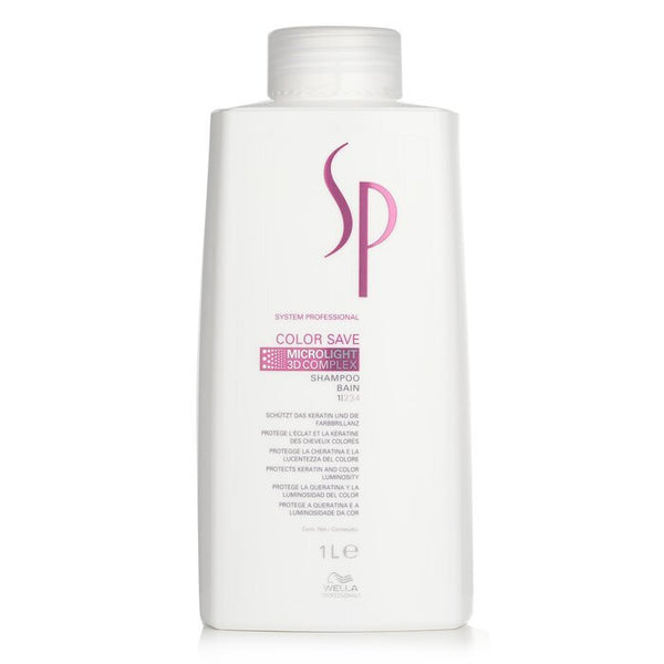 Wella SP Color Save Shampoo (For Coloured Hair) 1000ml/33.8oz