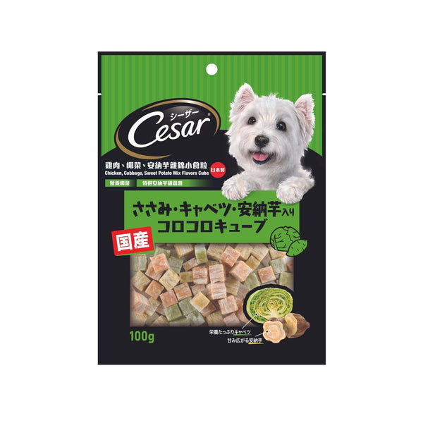 CESAR CESAR - Chicken, Cabbage, Sweet Potato Mix Flavours Cube 100g