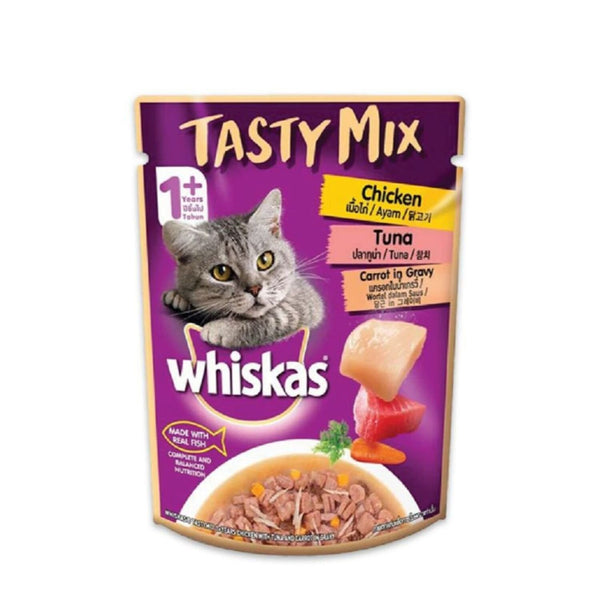 MARS Whiskas - Tasty Chicken Tuna Carrot in Gravy in Gravy 70g
