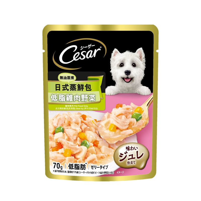 MARS CESAR - JP Pouch SasamiVeg 70g