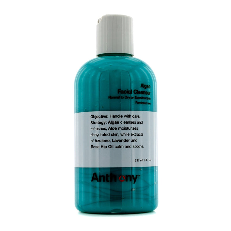 Anthony Logistics For Men Algae Facial Cleanser (Normal To Dry Skin) 