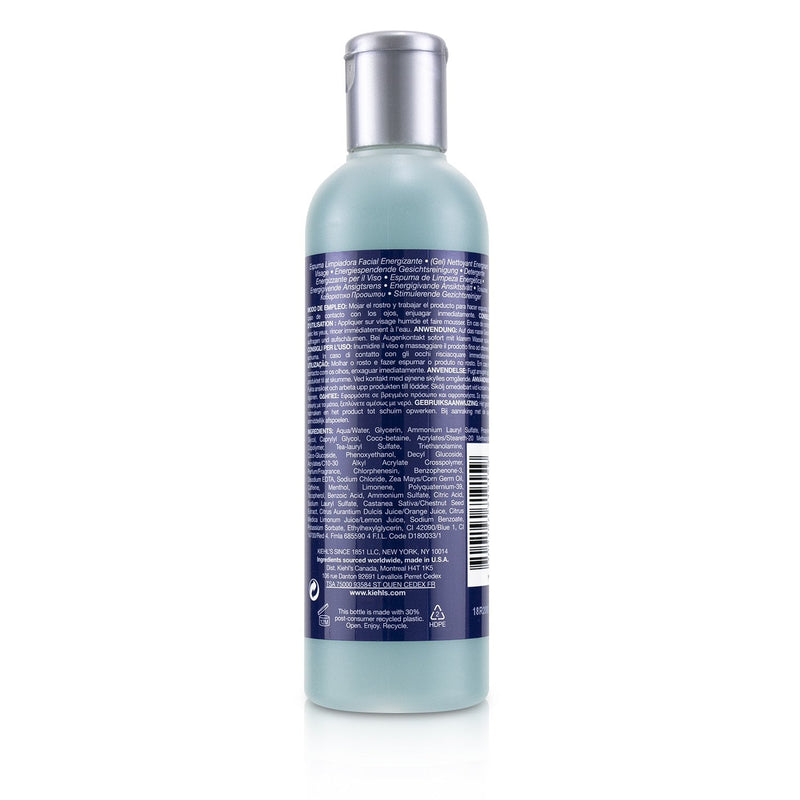 Kiehl's Facial Fuel Energizing Face Wash Gel Cleanser 